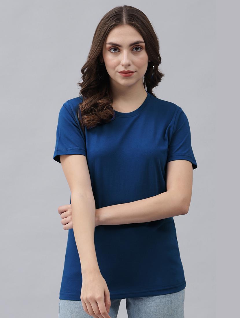 round neck solid tee  - 18324511 -  Zoom Image - 0