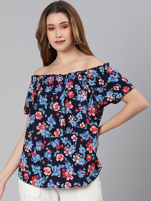 women's a line off shoulder top - 18324581 -  Standard Image - 0