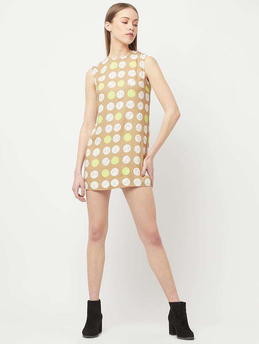 women's sheath polka dots dress - 18324770 - Standard Image - 3