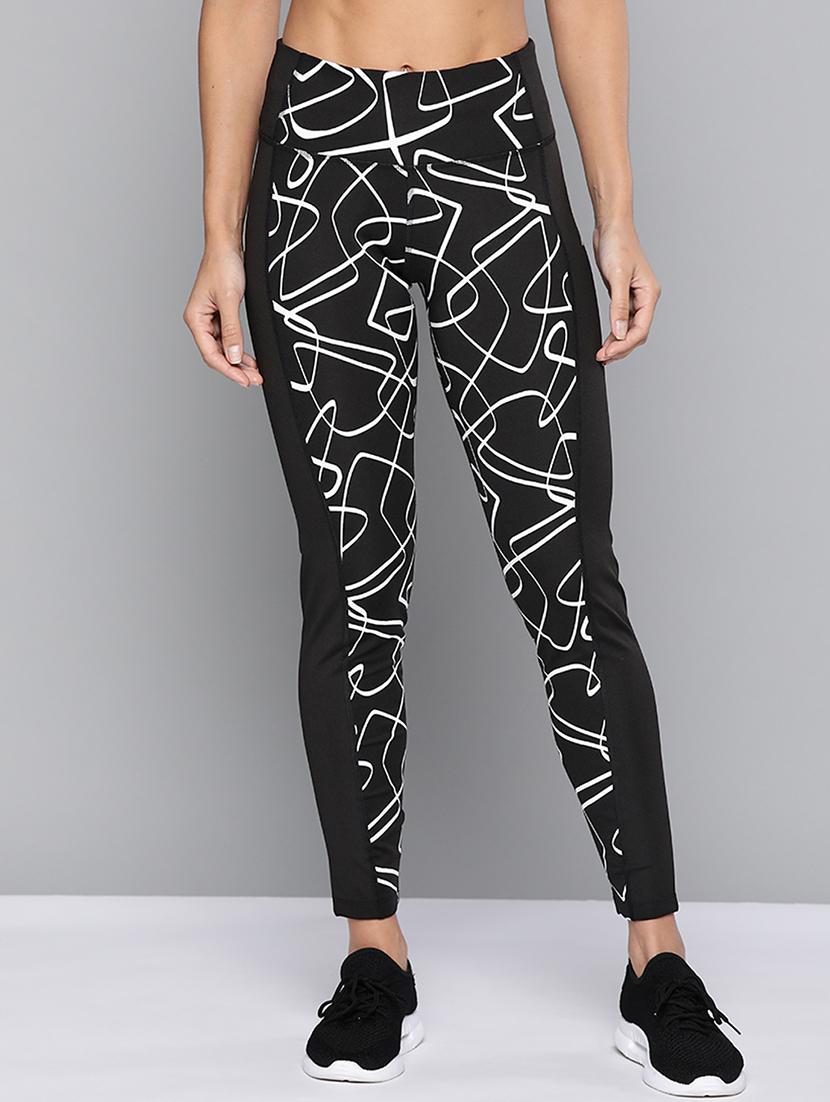 high rise printed legging