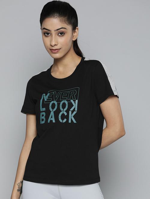 round neck printed regular tee - 18325149 - Standard Image - 0