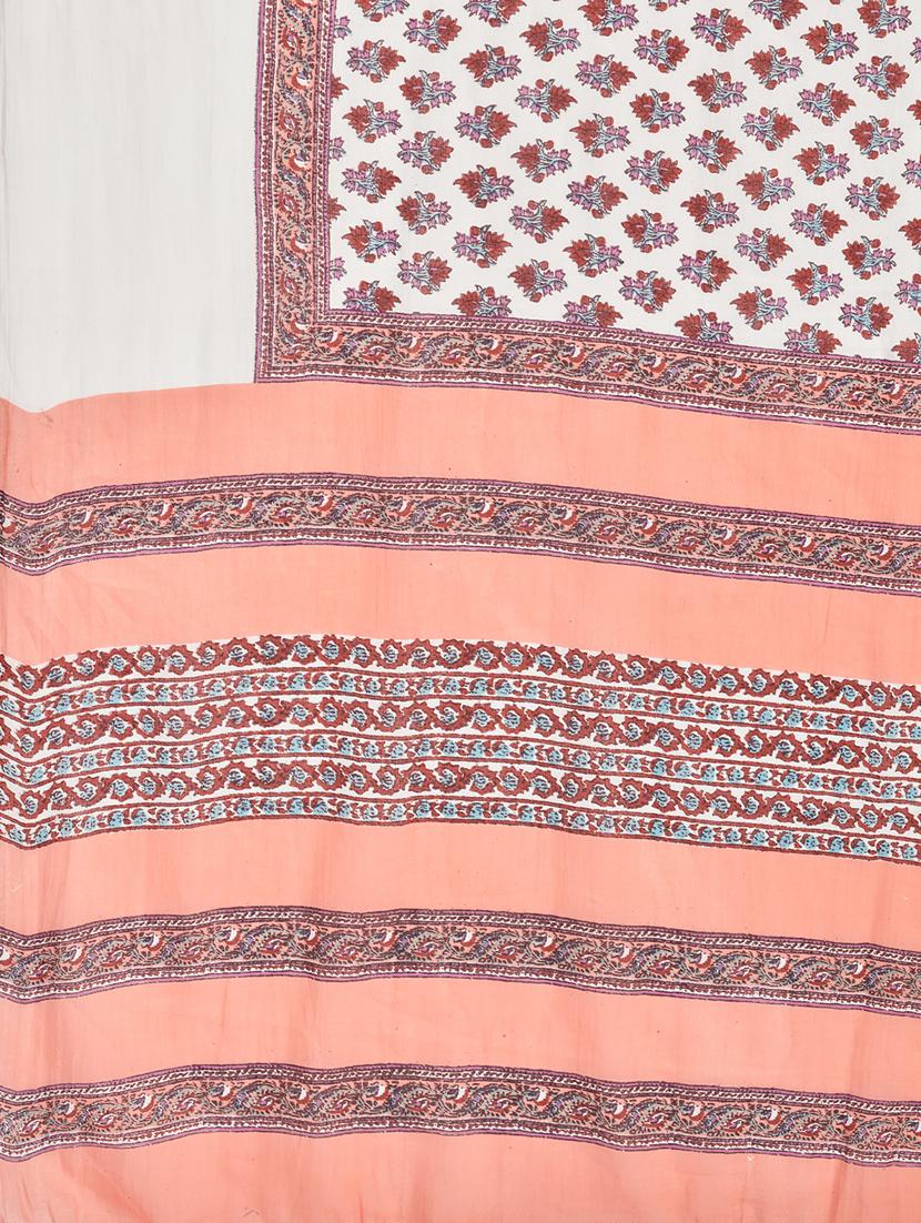 peach cotton suit set - 18325301 - Standard Image - 3