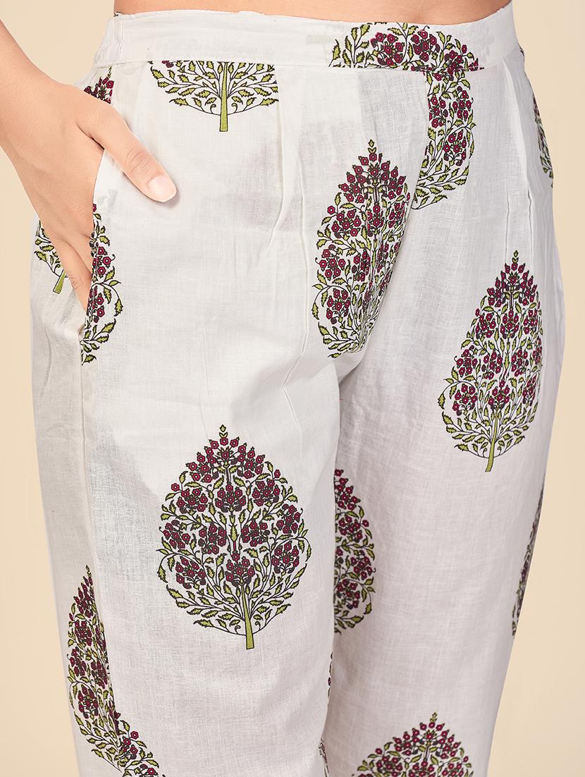 red cotton suit set - 18325304 - Standard Image - 5
