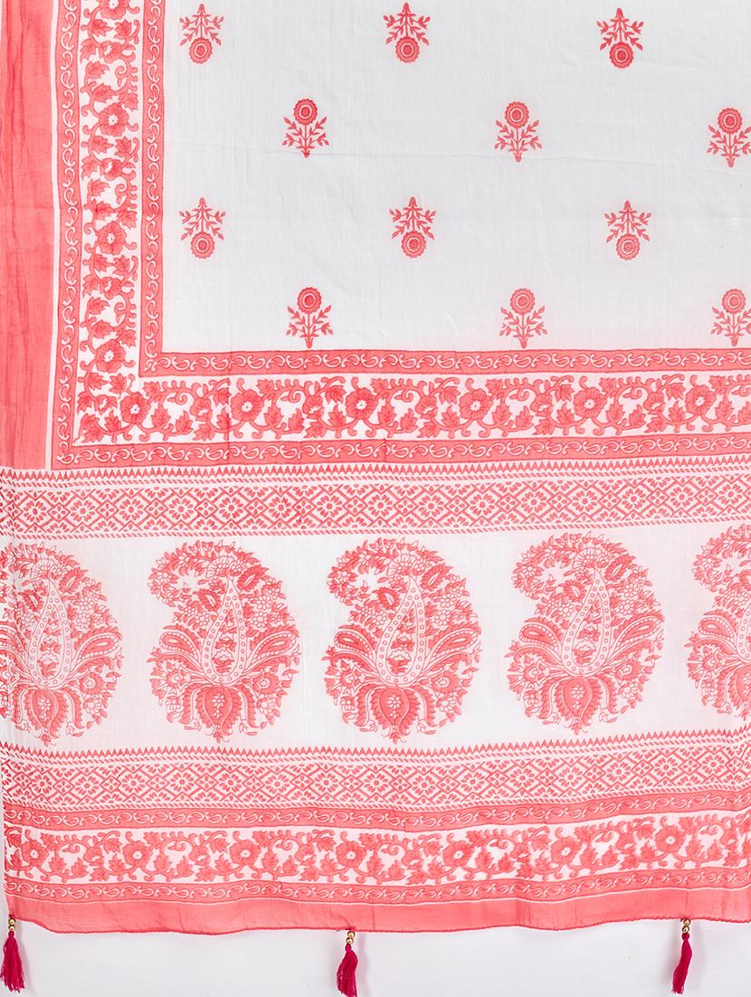 peach cotton suit set - 18325331 - Standard Image - 5