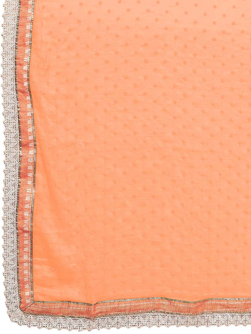 orange cotton blend suit  set - 18325366 -  Standard Image - 5
