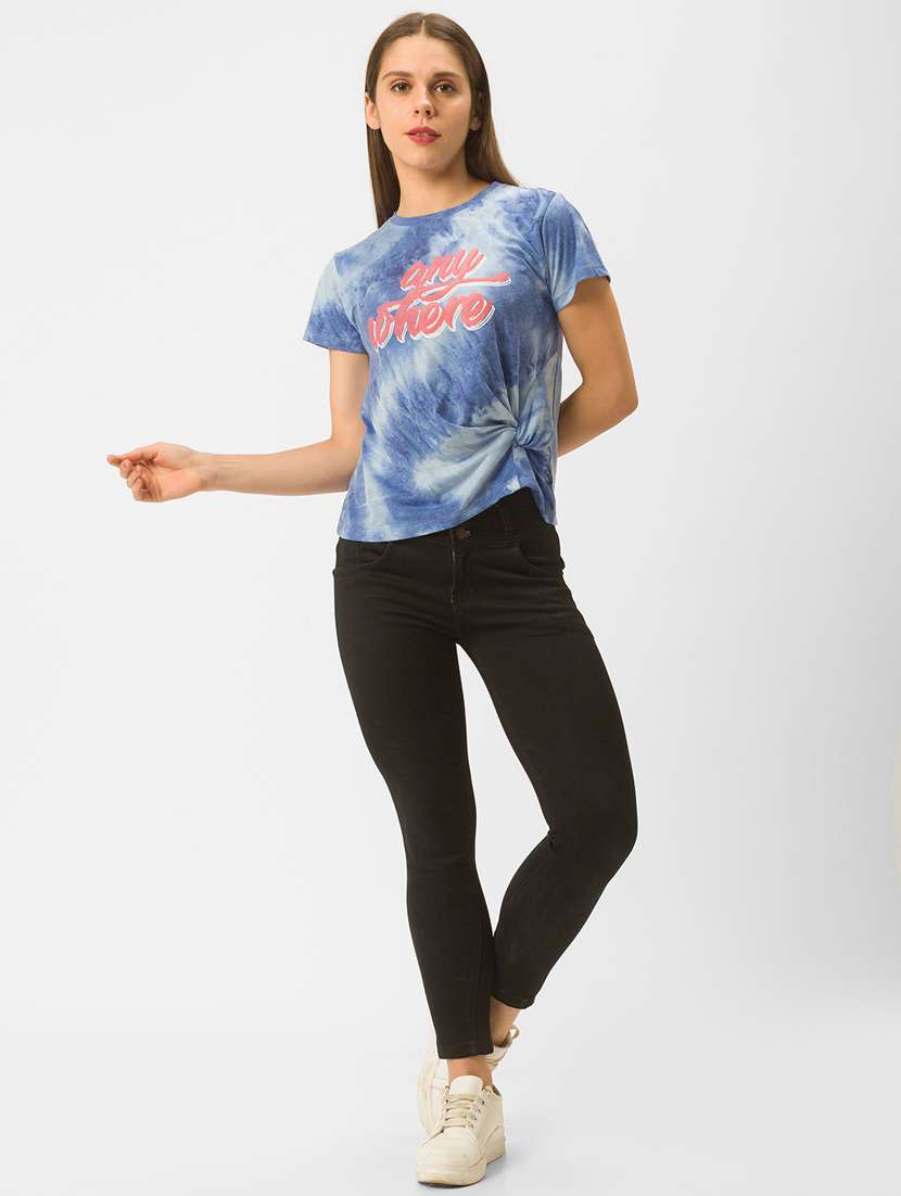 women's all over print crew neck t-shirt - 18326102 -  Standard Image - 3