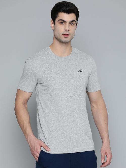 grey melange t-shirt - 18326512 -  Standard Image - 0
