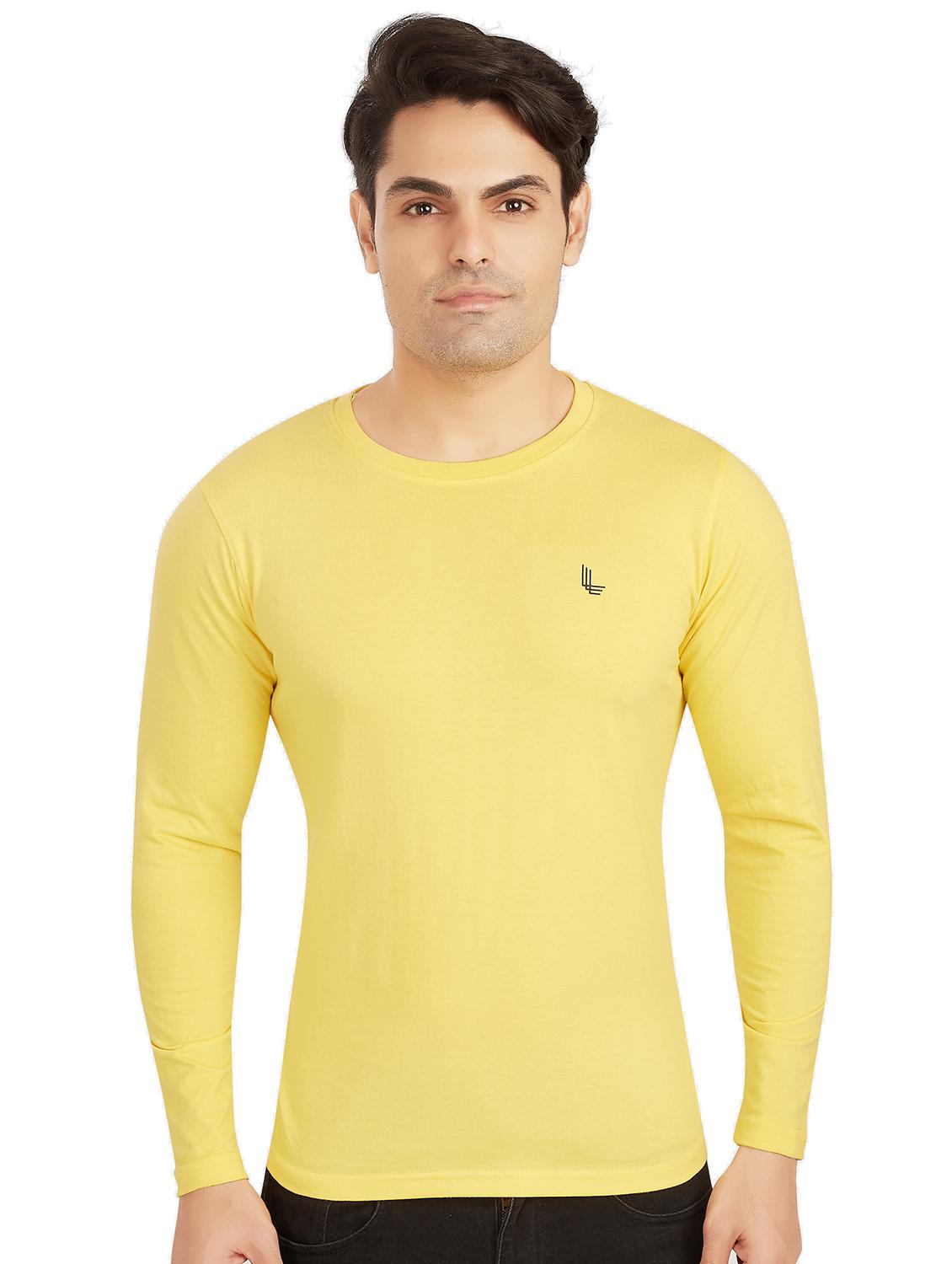 yellow solid t-shirt - 18328933 - Zoom Image - 0