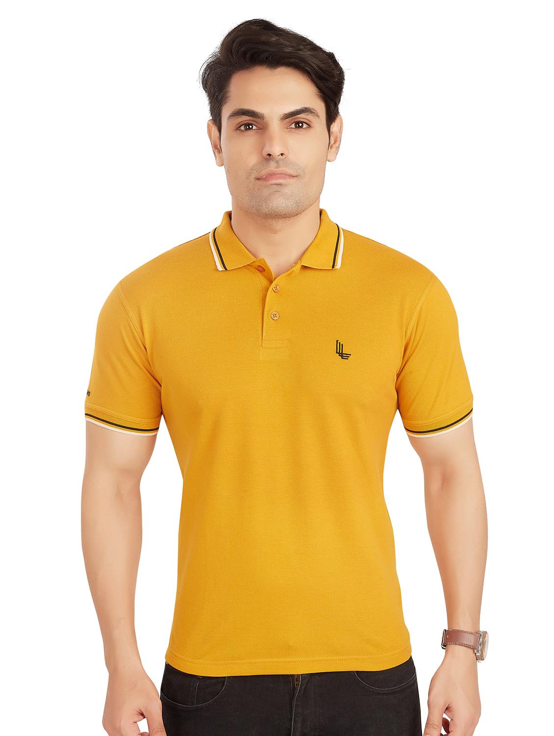gold c polo solid t-shirt - 18328934 - Zoom Image - 0