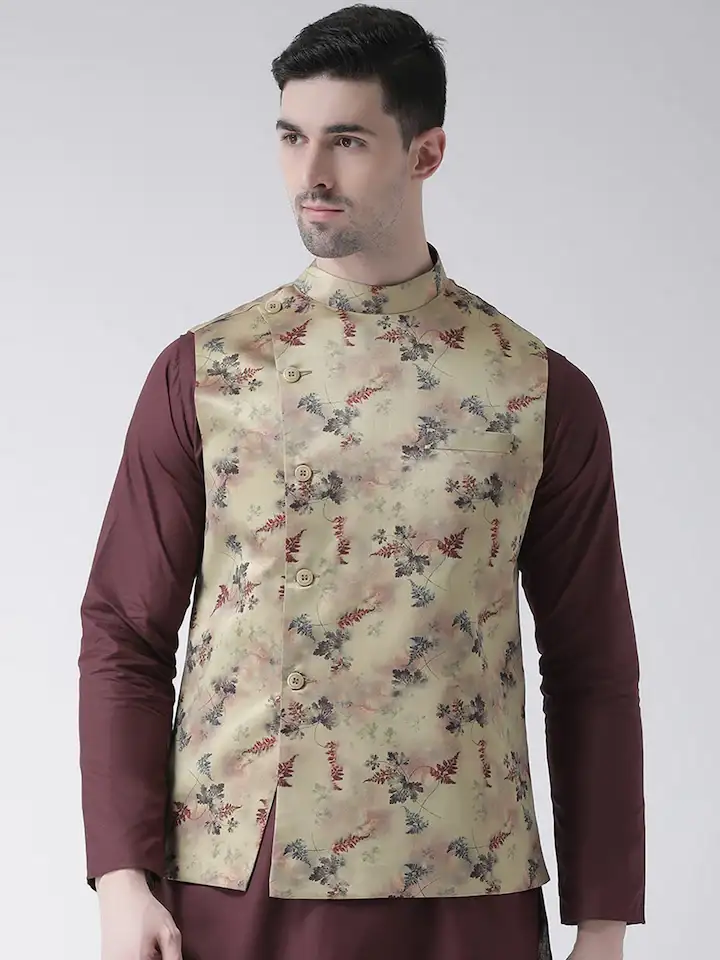 tabard men beige & green floral - 18329285 - Zoom Image - 0