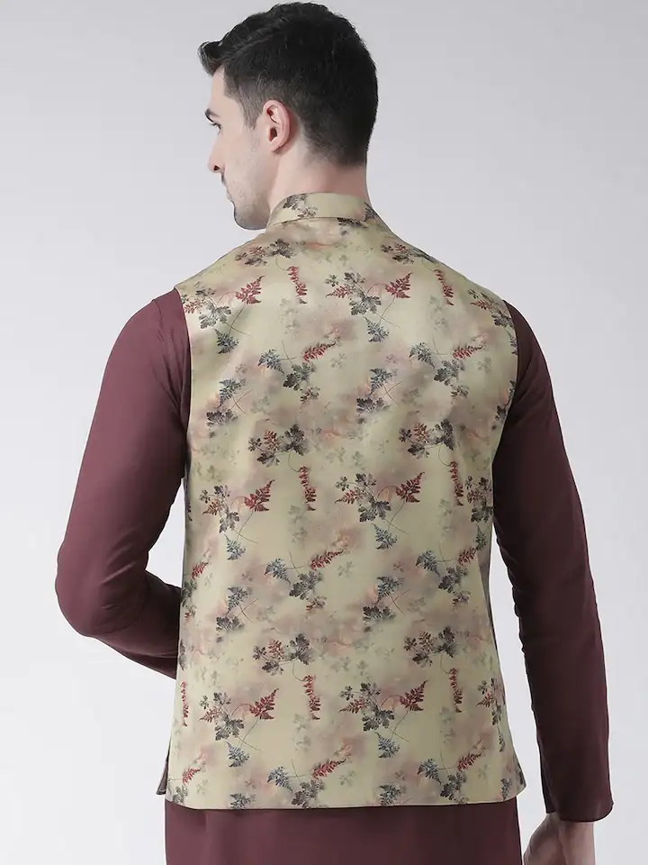 tabard men beige & green floral - 18329285 - Standard Image - 3