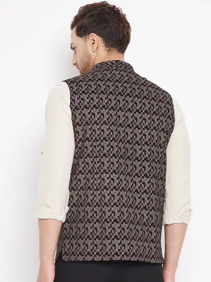 even men black & grey printed - 18329286 - Standard Image - 3