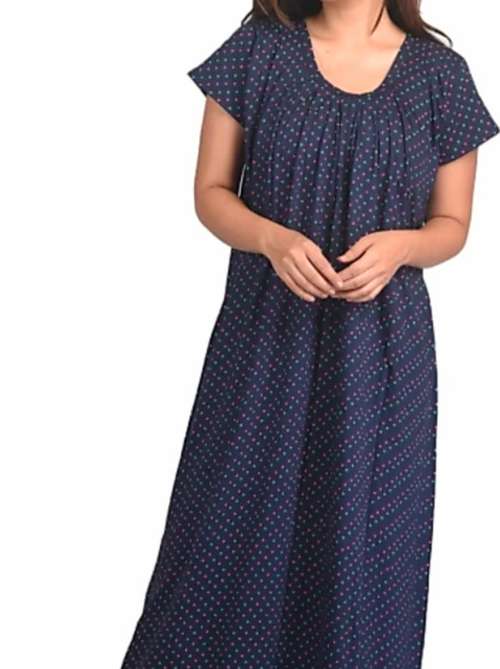 dark blue hosiery sleepshirts & nighty - 18329831 - Standard Image - 0