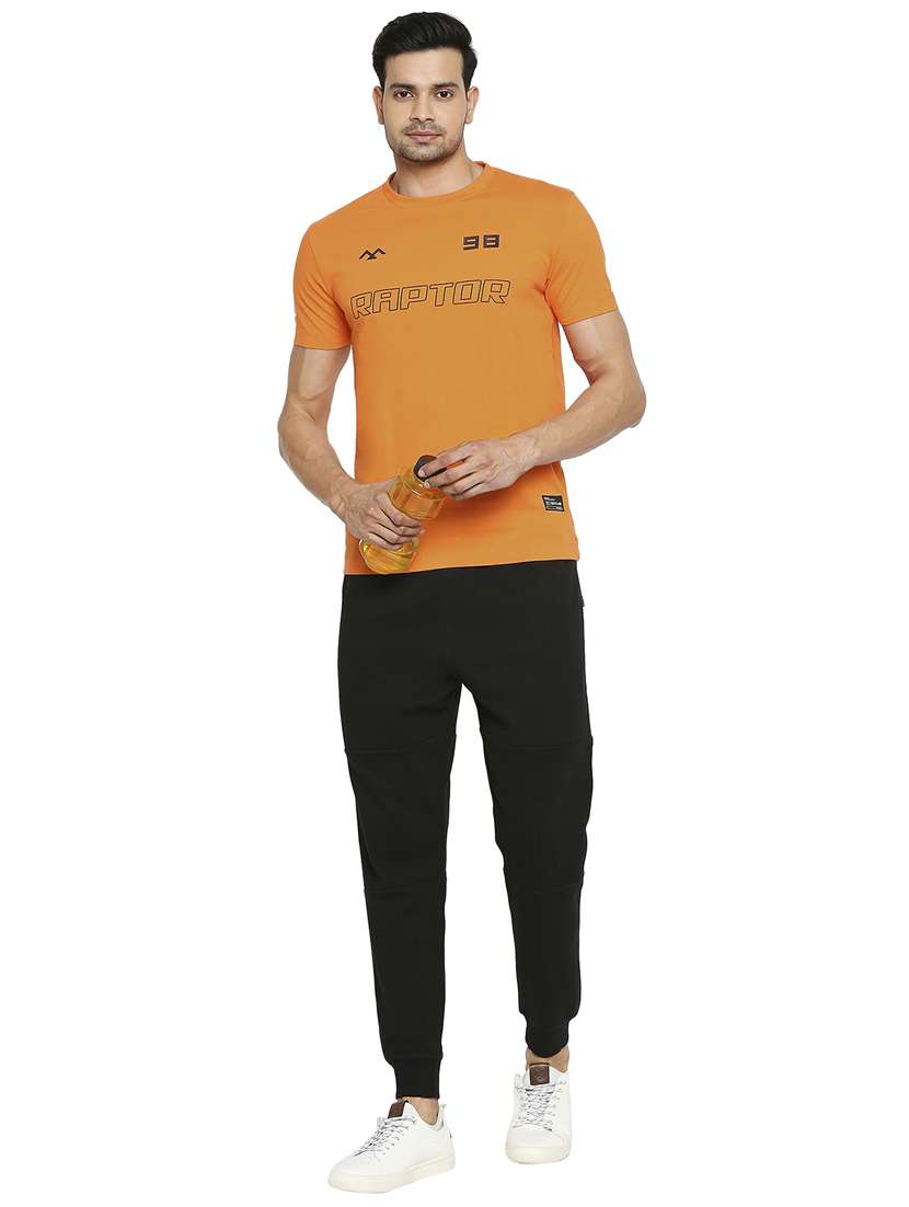 orange front print t-shirt - 18329961 - Standard Image - 3