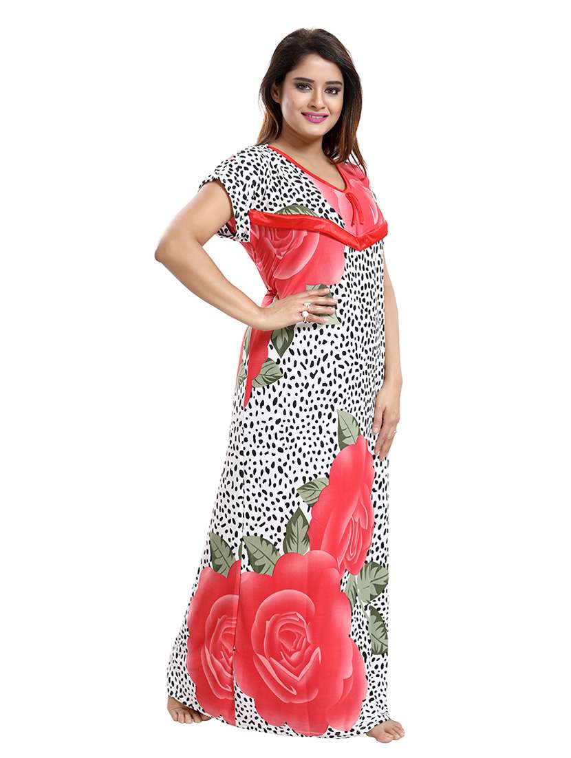 red satin maternity wear - 18330190 -  Standard Image - 3
