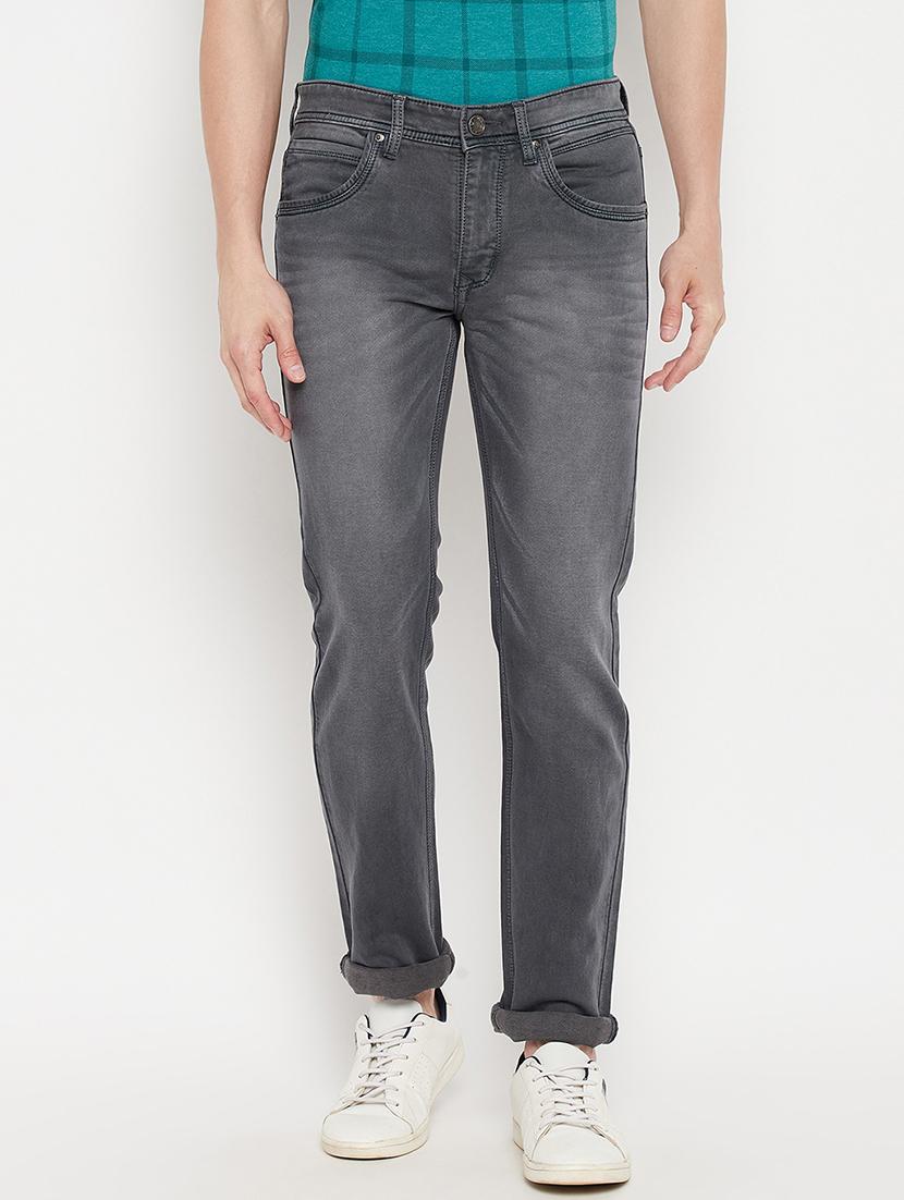 grey light-washed denim jean - 18330399 -  Zoom Image - 0