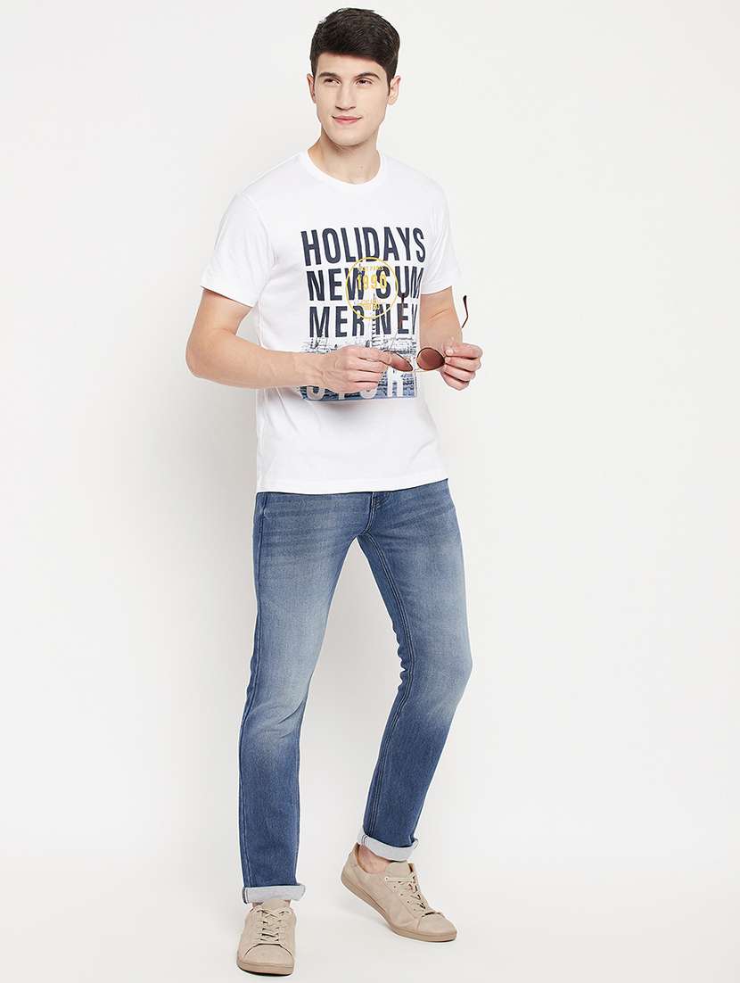 navy-blue light-washed denim jean - 18330405 - Standard Image - 3