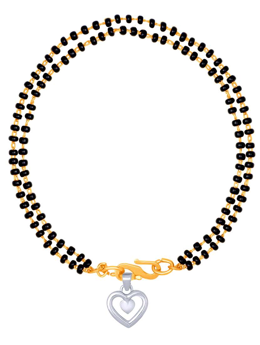 black gold plated beaded bracelet