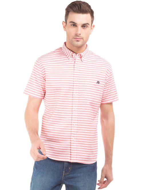 red striped casual shirt - 18332083 - Standard Image - 0