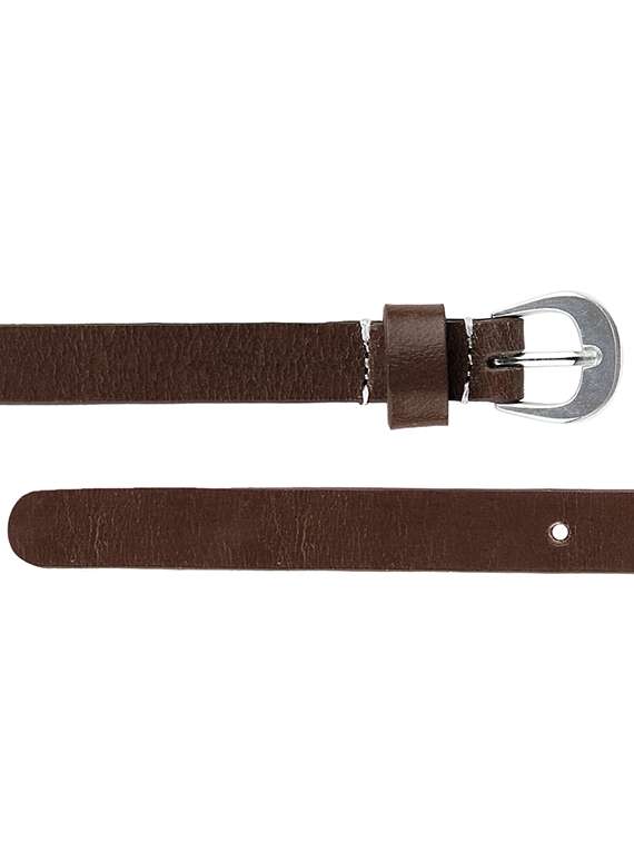 brown leather belt - 18333217 -  Standard Image - 3