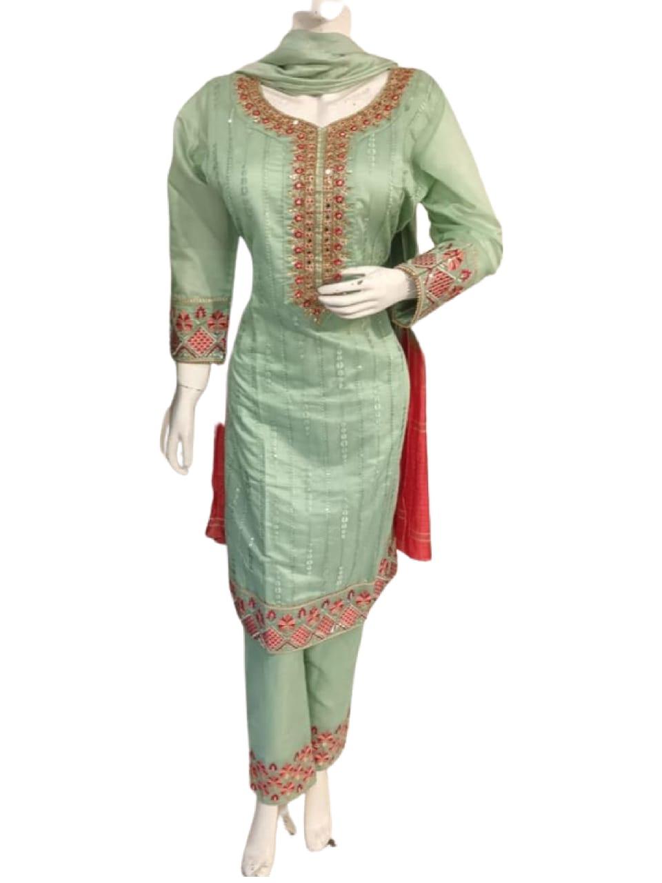 ethnic wear suit set - 18333431 - Zoom Image - 0