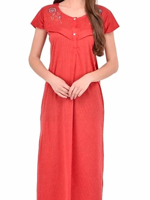 orange hosiery sleepshirts & nighty - 18334328 - Standard Image - 0