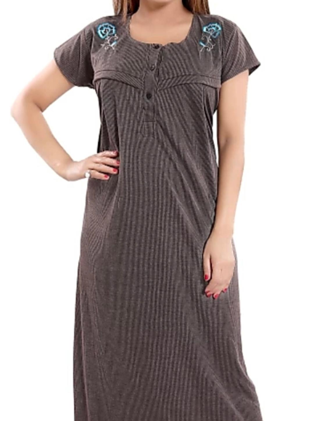 grey hosiery sleepshirts & nighty - 18334329 - Zoom Image - 0