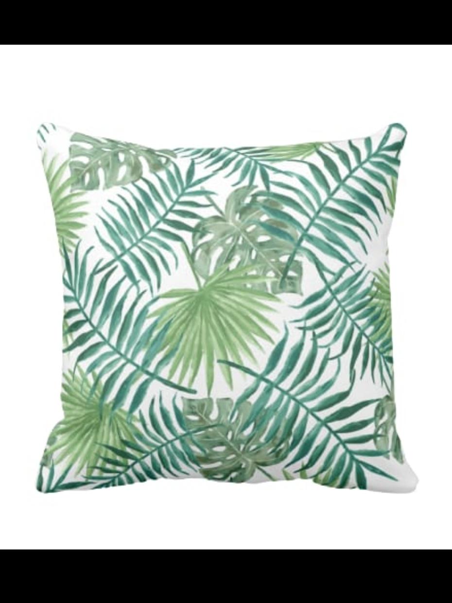 cotton printed pillows green color  - 18334402 -  Zoom Image - 0