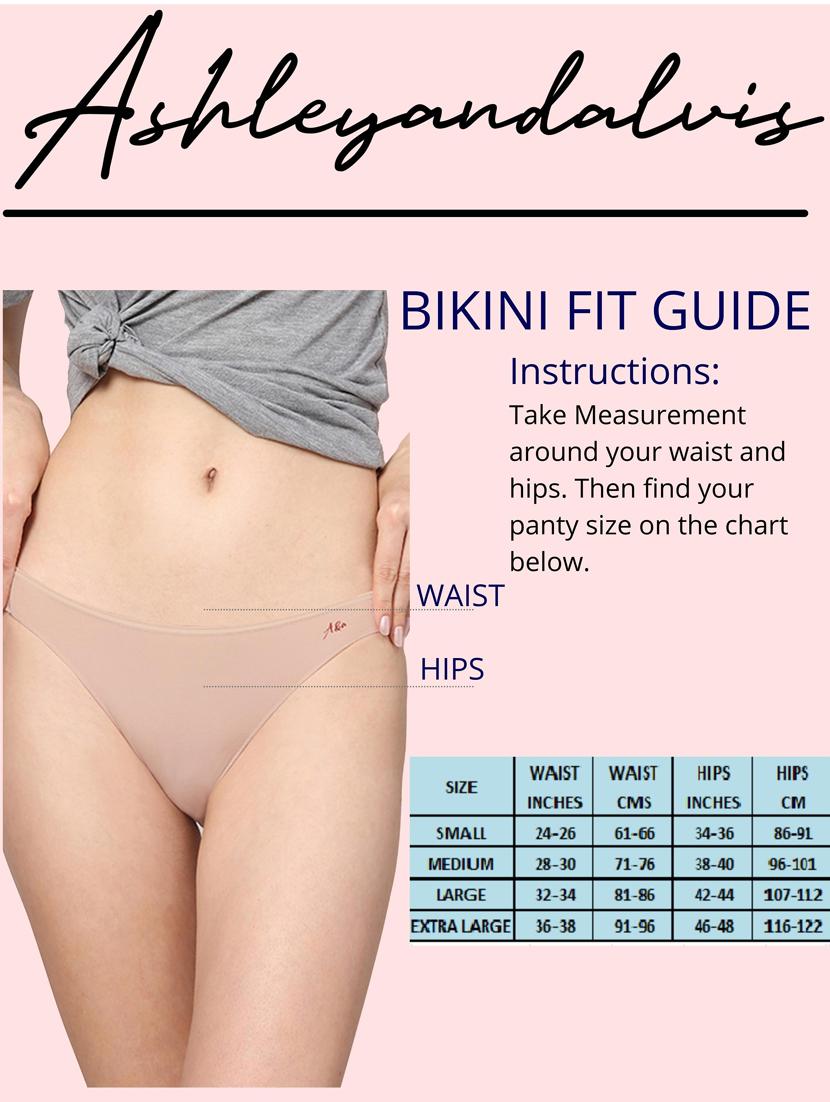 bikini bamboo micro modal, antibacterial, moisture wicking women panty - 18334817 - Standard Image - 5