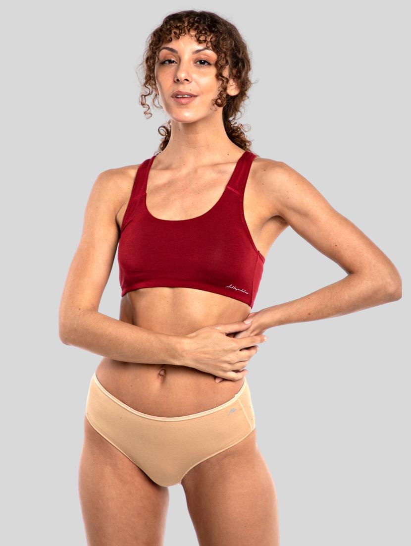 hipster premium women panty, antibacterial, 3x moisture wicking - 18334819 - Standard Image - 3