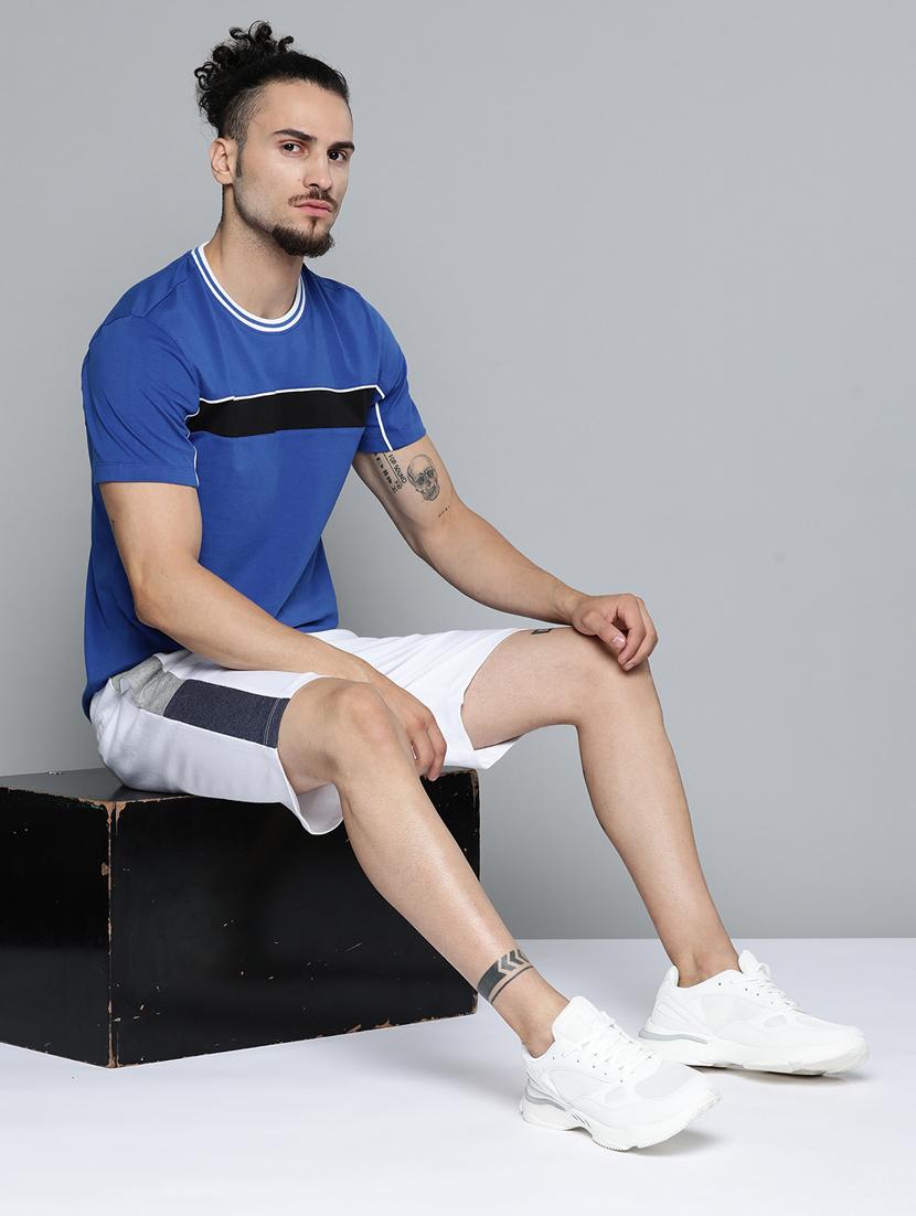men blue striped t-shirt - 18334858 - Standard Image - 3