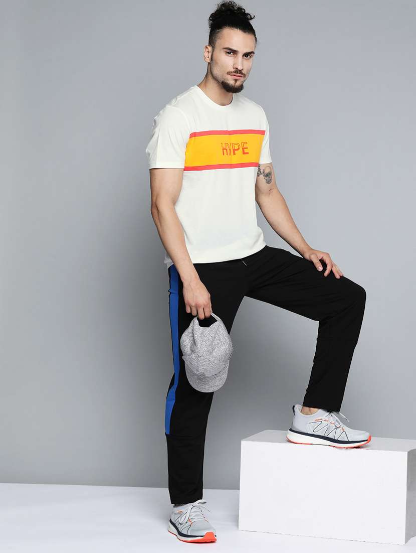 white chest print t-shirt - 18334866 -  Standard Image - 3