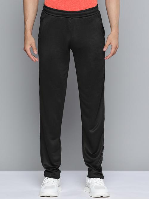black  full length track pant - 18334883 -  Standard Image - 0