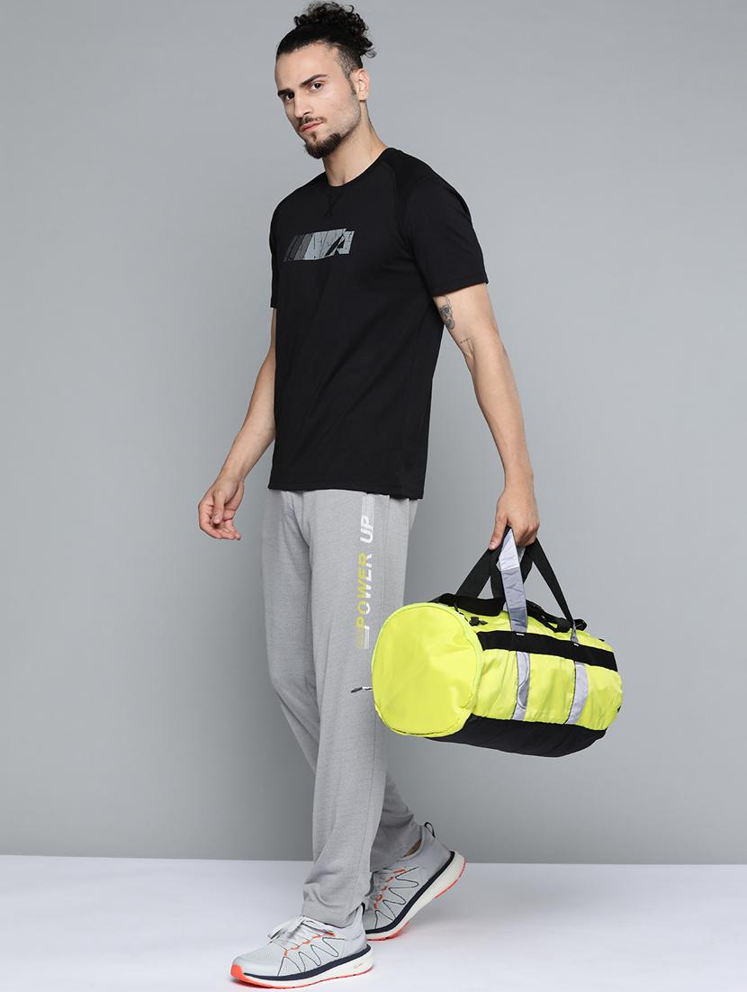 grey solid full length track pant - 18334893 - Standard Image - 3