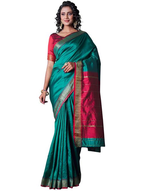 jacquard work banarasi saree - 18335743 - Standard Image - 0