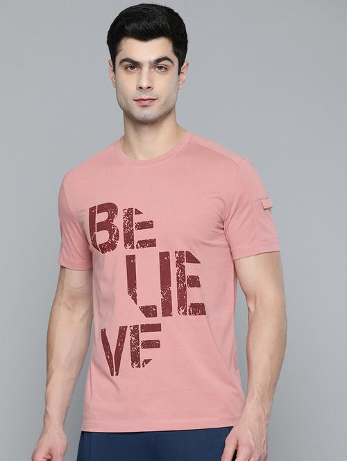 pink printed t-shirt - 18335780 - Standard Image - 0