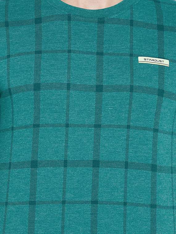 green check t-shirt - 18335859 -  Standard Image - 3