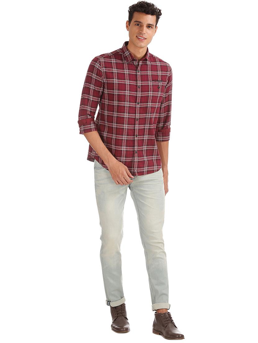 light blue stone washed denim jean - 18336833 - Standard Image - 3