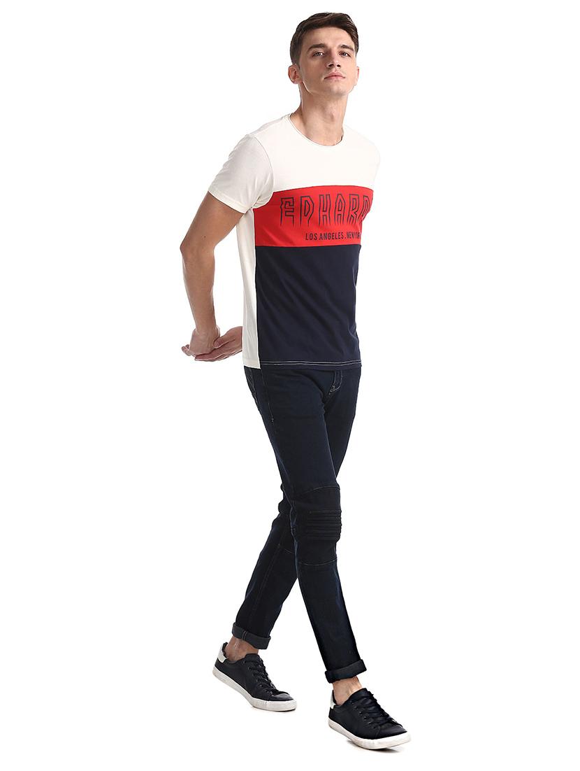 dark blue solid washed jean - 18336851 - Standard Image - 3