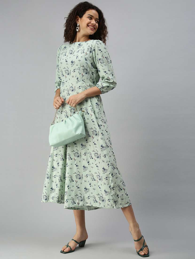 round neck floral jumpsuit
