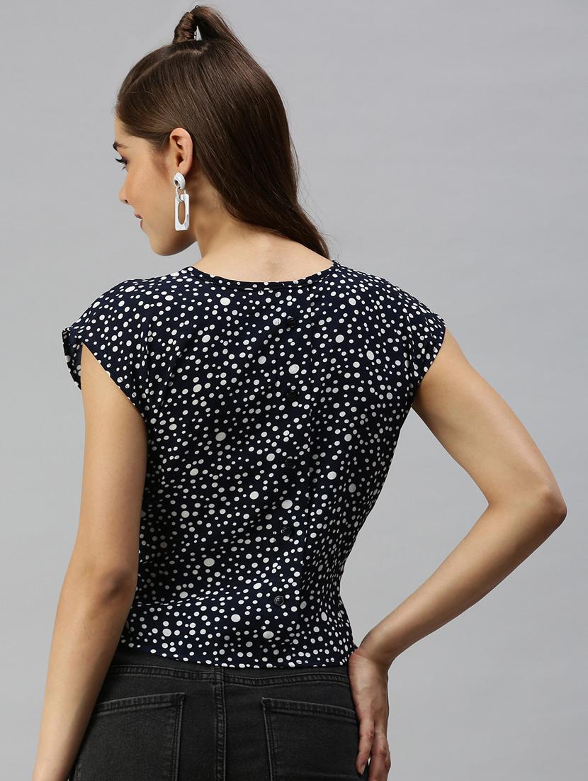 women's crop sweetheart neck top - 18337132 - Standard Image - 3