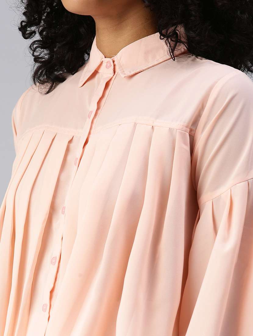 women's layered collared top - 18337154 -  Standard Image - 5