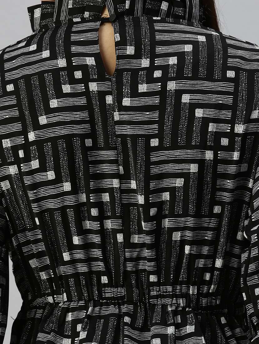 women's self design dress - 18337294 - Standard Image - 5