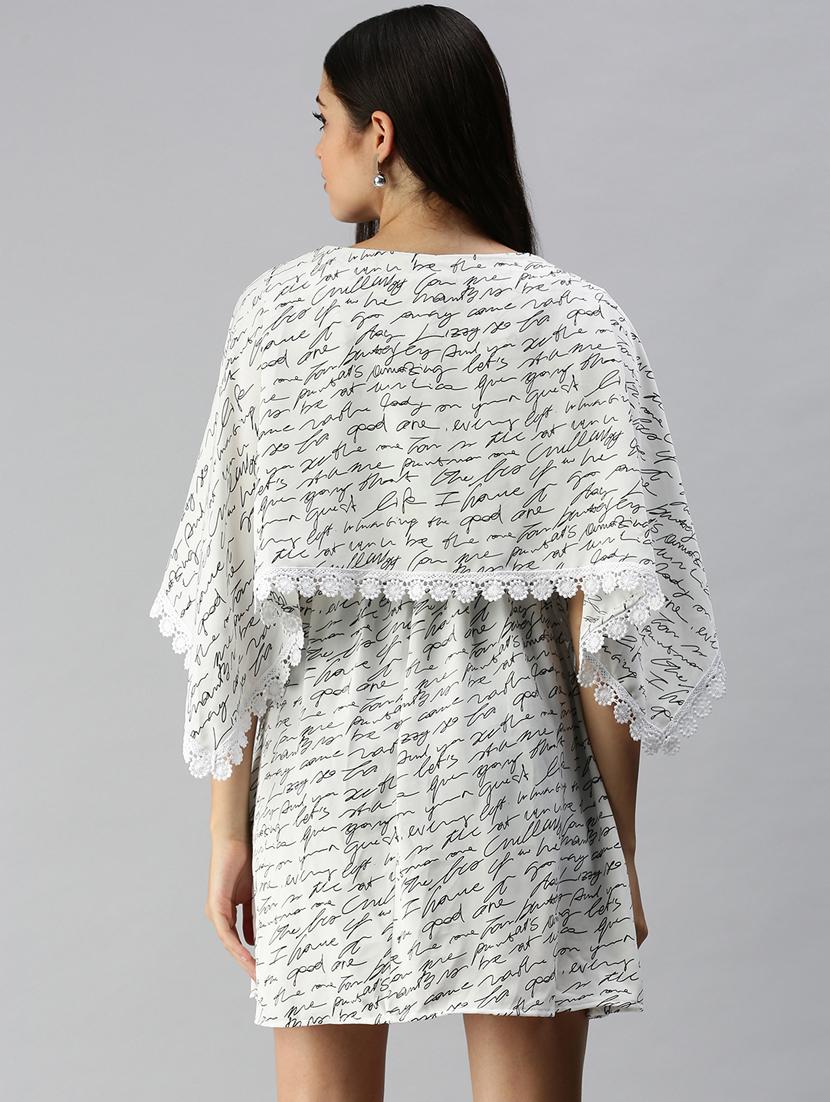 women's geometric dress - 18337296 - Standard Image - 3