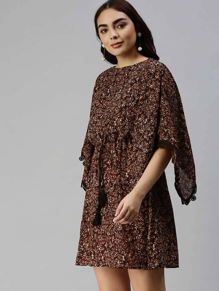 Women's Tiered Dress Floral Dress