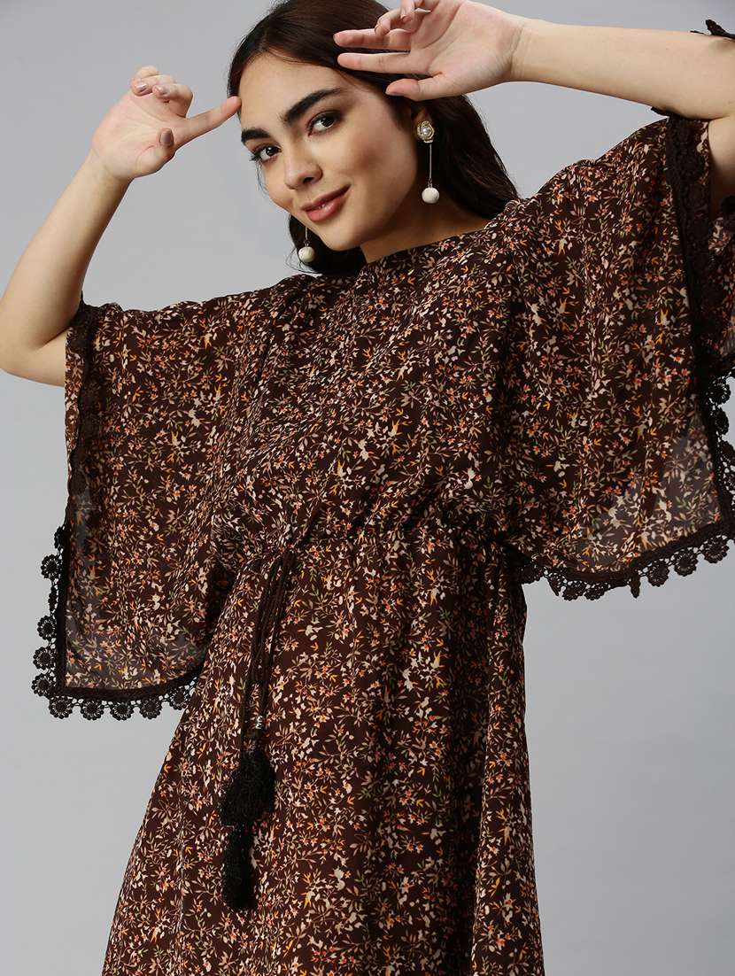 Women's Tiered Dress Floral Dress