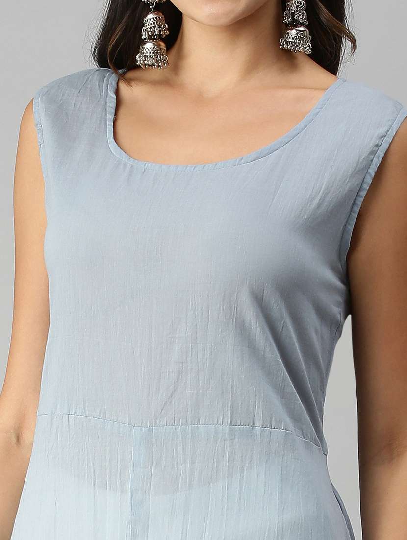 women's flared kurta - 18338249 - Standard Image - 5