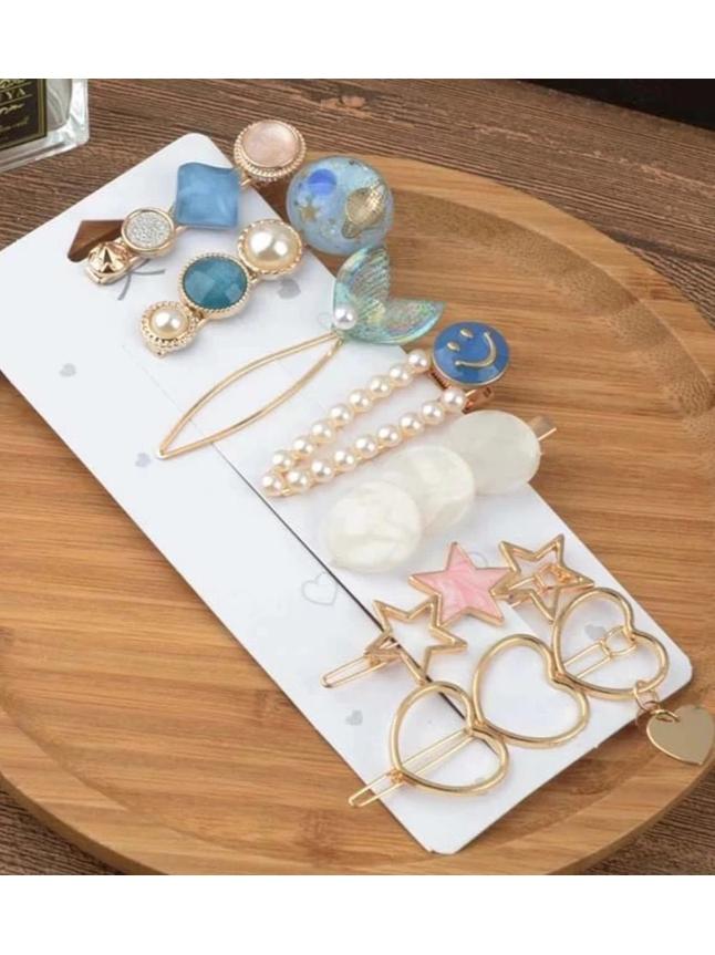 korean hair clip hair pin set  - 18339017 -  Zoom Image - 0