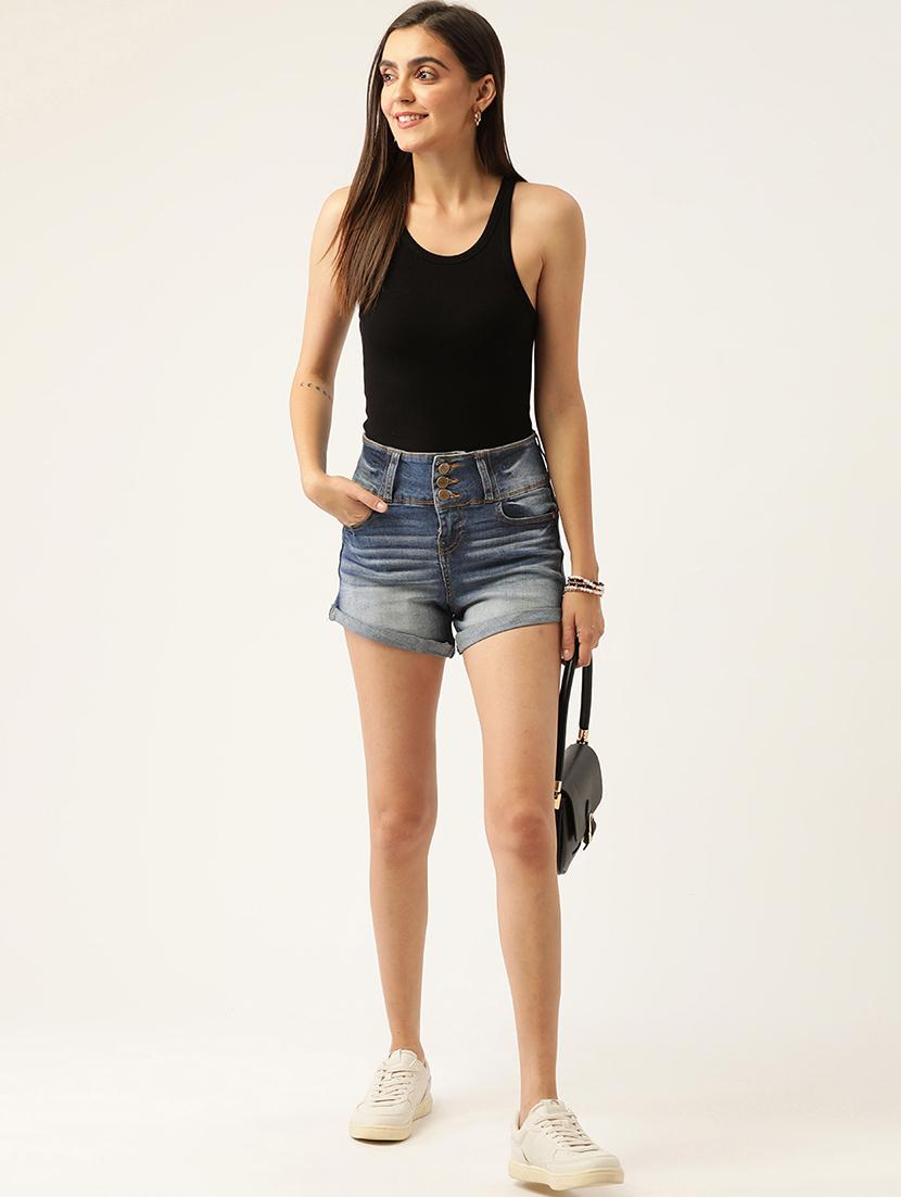 mid rise solid regular short - 18339443 - Standard Image - 3