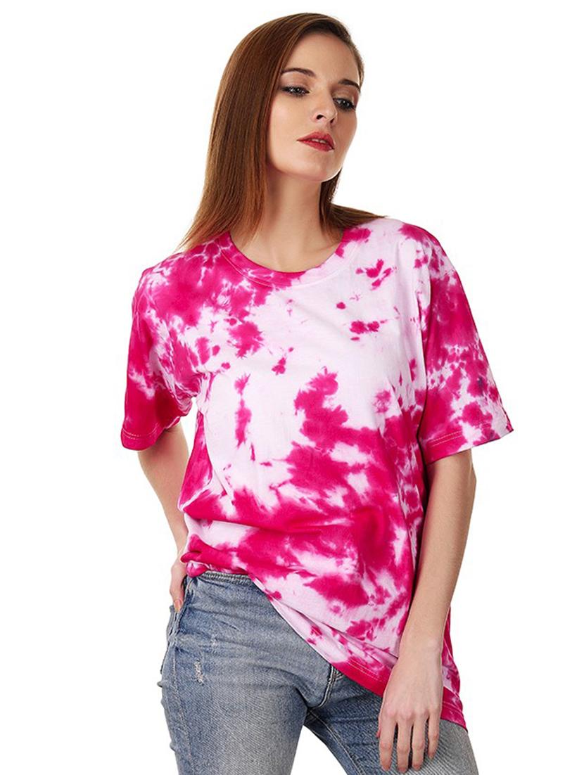 women's all over print crew neck t-shirt - 18339912 -  Zoom Image - 0